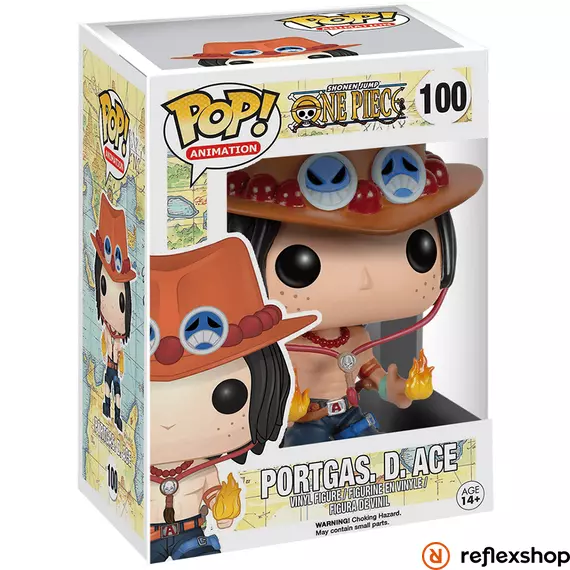 Funko POP! Animation: One Piece - Portgas D. Ace figura #100