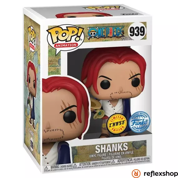 Funko POP! Animation: One Piece - Shanks (chase) figura #939