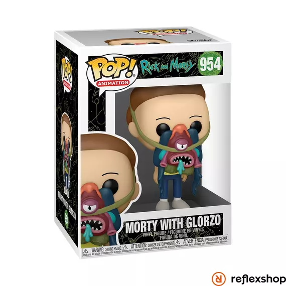 POP Animation: Rick &amp; Morty- Morty w/ Glorzo #954