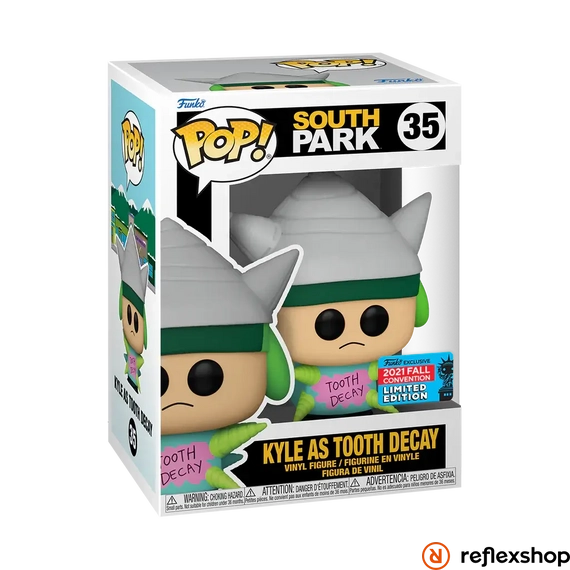 Funko Pop! Animation: South Park - Kyle as Tooth Decay (Convention Special Edition) #35 Vinyl Figure