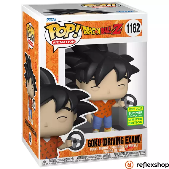 Funko Pop! Animation: Dragon Ball Z - Goku (Driving Exam) (Convention Limited Edition) #1162 Vinyl Figure #1162