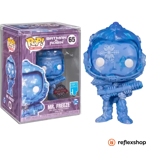 Funko Pop! Art Series DC: Batman & Robin - Mr. Freeze (Special Edition) #65 Vinyl Figure