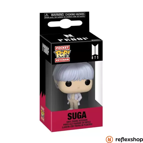 Funko POP! BTS - Suga kulcstartó