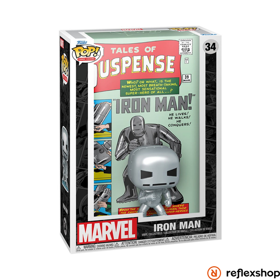 Funko POP! Comic Cover: Marvel - Iron Man figura #34