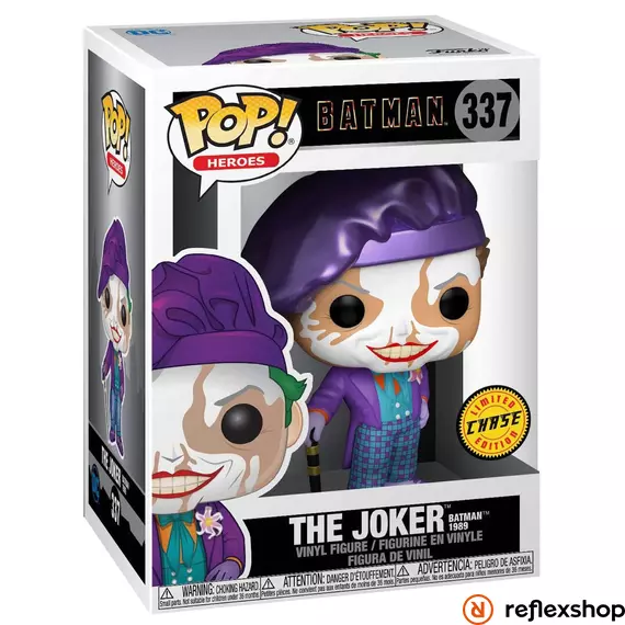 POP Heroes:Batman 1989-Joker w/Hat Chase #337