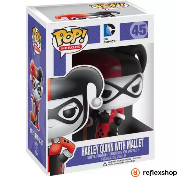 Funko POP! DC: Harley Quinn w/ Mallet figura #45