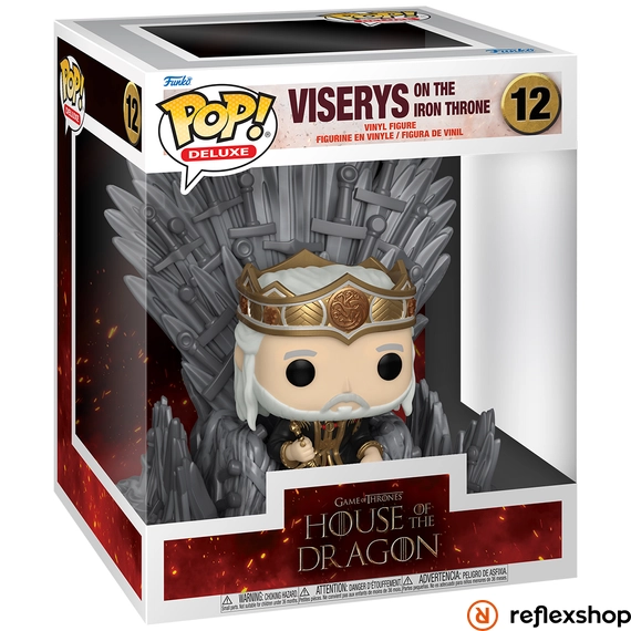 Funko POP! Deluxe: House of the Dragon - Viserys on Throne #12