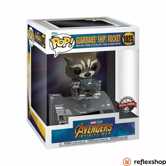 POP Deluxe:Marvel- GOTG Ship- Rocket #1025