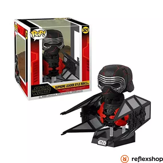 Funko Pop! Deluxe: Star Wars Ep 9 - Supreme Leader Kylo Ren In The Whisper #321 Bobble-Head Vinyl Figure