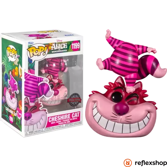 Funko Pop! Disney: Alice in Wonderland - Cheshire Cat* (Standing on Head with) (Special Edition) #1199 Vinyl Figure