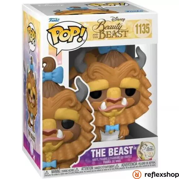 Funko Pop! Disney: Beauty and the Beast - The Beast (with Curls) #1135 Vinyl Figure