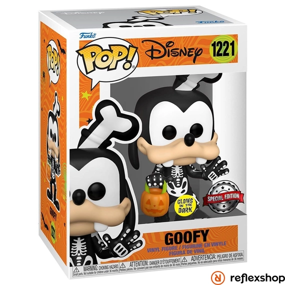 Funko Pop! Disney: Goofy (Skeleton) (Glows in the Dark) (Special Edition) #1221 Vinyl Figure