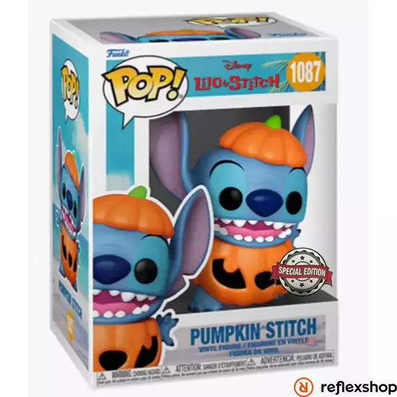 Funko Pop! Disney: Lilo and Stitch - Pumpkin Stitch (Special Edition) #1087 Vinyl Figure