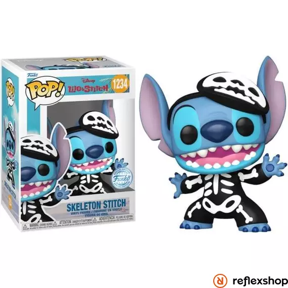 Funko Pop! Disney: Lilo and Stitch - Skeleton Stitch* (Special Edition) #1234 Vinyl Figure