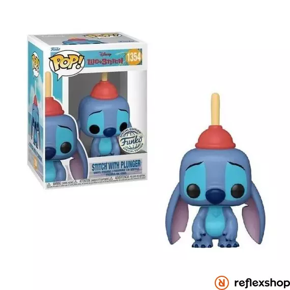 Funko POP! Disney: Lilo and Stitch - Stitch with Plunger (SE) figura #1354