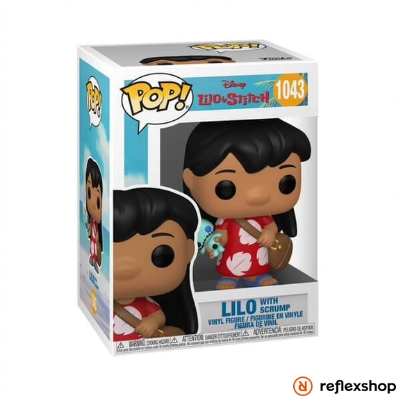 Funko POP! Disney: Lilo and Stitch - Lilo with Scrumps figura #1043