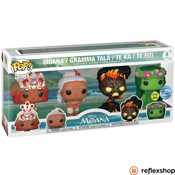 Funko POP! Disney: Moana - 4 pack figura 