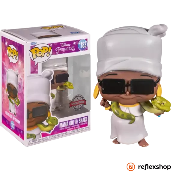 Funko Pop! Disney: Princess & Frog - Mama Odi W/ Snake (Special Edition) #1183 Vinyl Figure