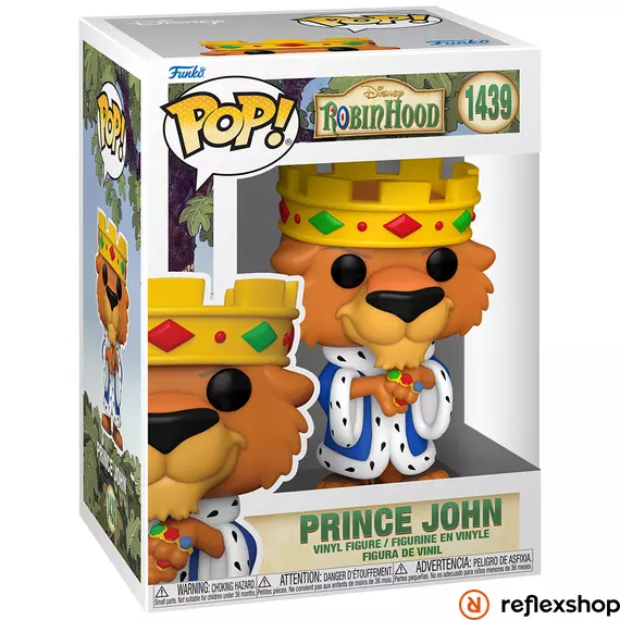 Funko POP! Disney: Robin Hood - Prince Jon figura #1439