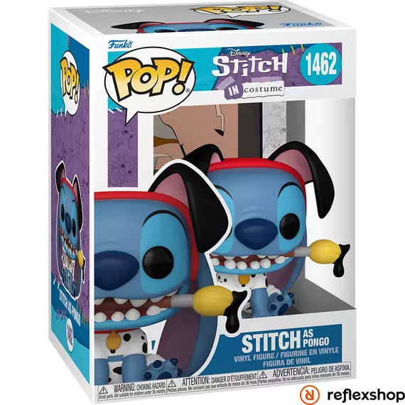Funko POP! Disney: Stitch Costume -  101 Dalmatians PONGO figura