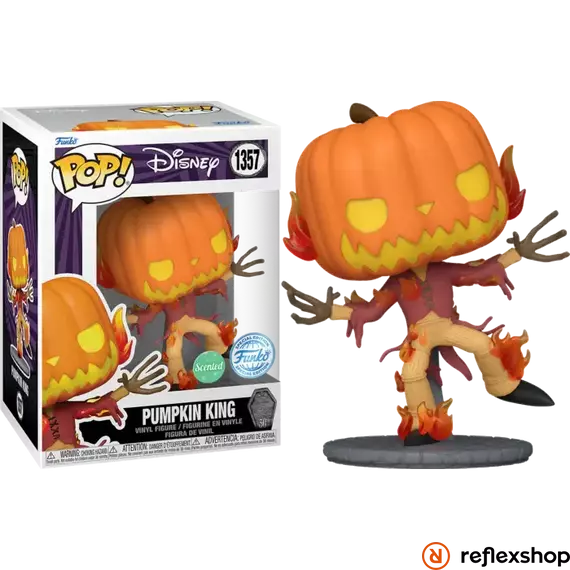 Funko POP! Disney: The Nightmare Before Christmas 30th - Pumpkin King (Glows in the Dark) (SE) figura #1357