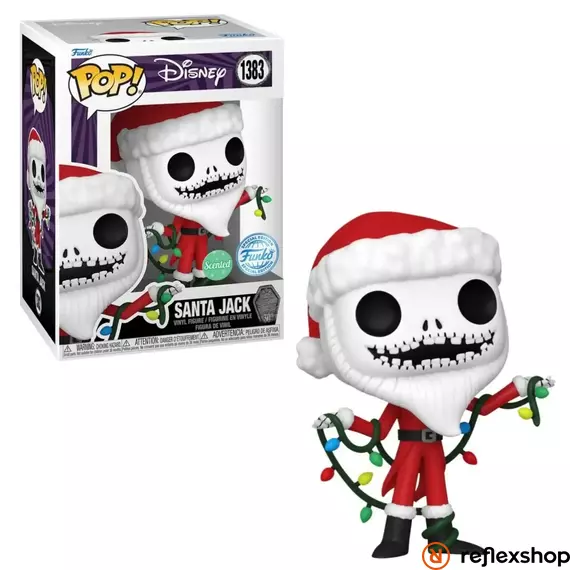 Funko POP! Disney: The Nightmare Before Christmas 30th - Santa Jack Skellington (Scented) figura #1383