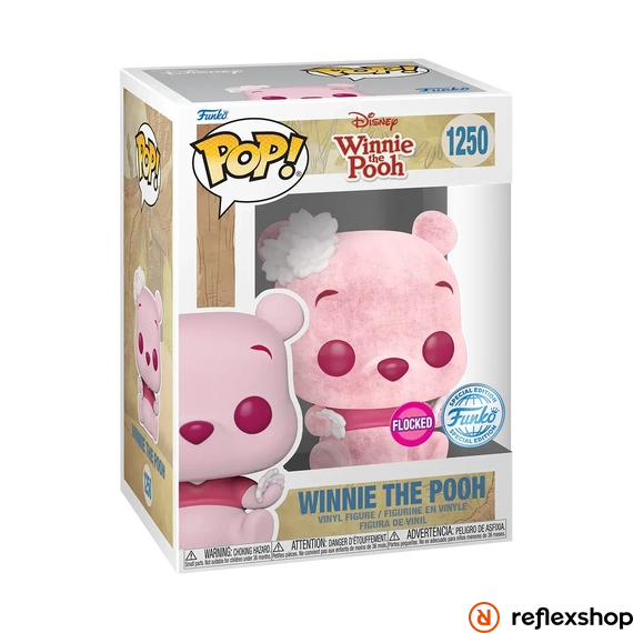 Funko Pop! Disney: Winnie the Pooh (Cherry Blossom Pooh) (Flocked) (SE) #1250 Vinyl Figure