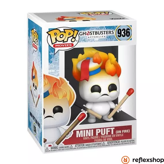 POP Movies: Ghostbusters: Afterlife-Mini Puft on Fire #936