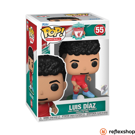 Funko POP! Football: Liverpool FC - Luis Díaz figura #55