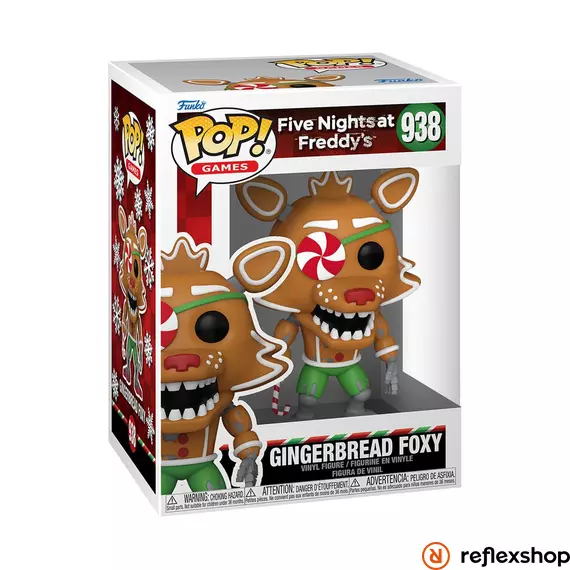 Funko POP! Games: Five Night's at Freddy - Holiday Foxy figura