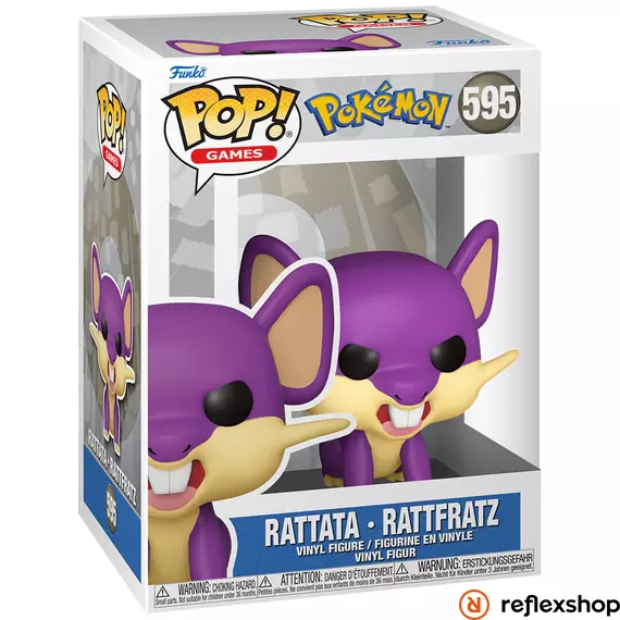 Funko POP! Games: Pokemon - Rattata (EMEA) figura