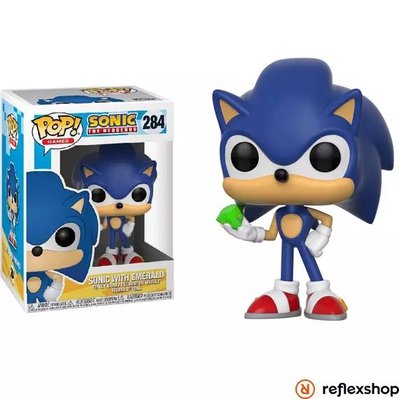 Funko POP! Games: Sonic - Sonic w/ Emerald figura