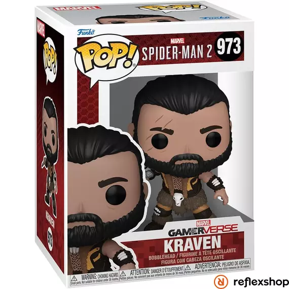 Funko POP! Games: Spider-Man 2 - Kkaven figura