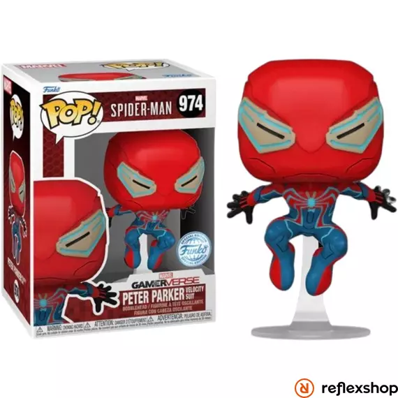 Funko POP! Games: Spider-Man 2 - Peter Parker (Velocity Suit) figura #974