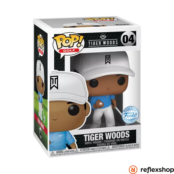 Funko POP! Golf: Tiger Woods (Blue Shirt) figura #4