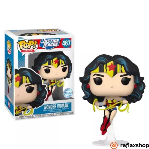 Funko POP! Heroes: DC Comics Justice League - Wonder Woman (SE) figura #467