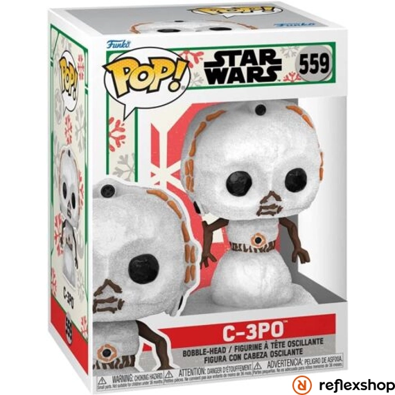 POP Star Wars: Holiday- C-3PO(SNWMN) #559