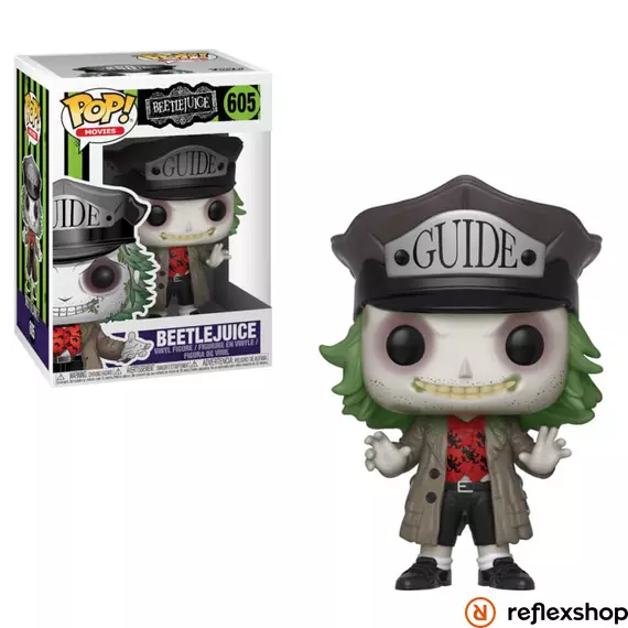 Funko POP! Horror: Beetlejuice - Beetlejuice Guide Hat figura #605