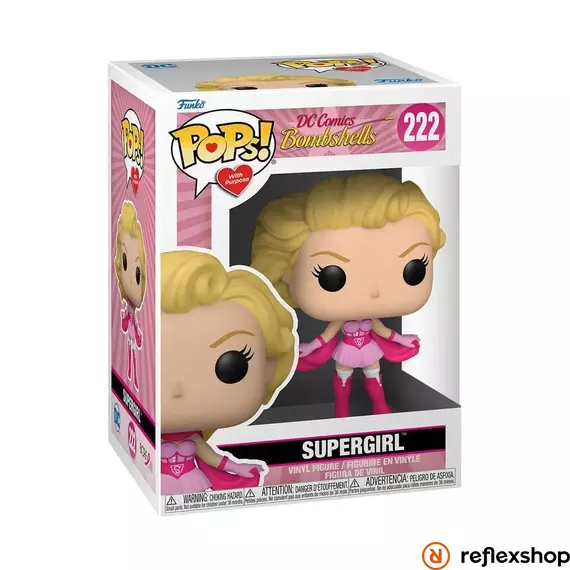 Funko POP! Heroes: BC Awareness - Bombshell Supergirl figura #222