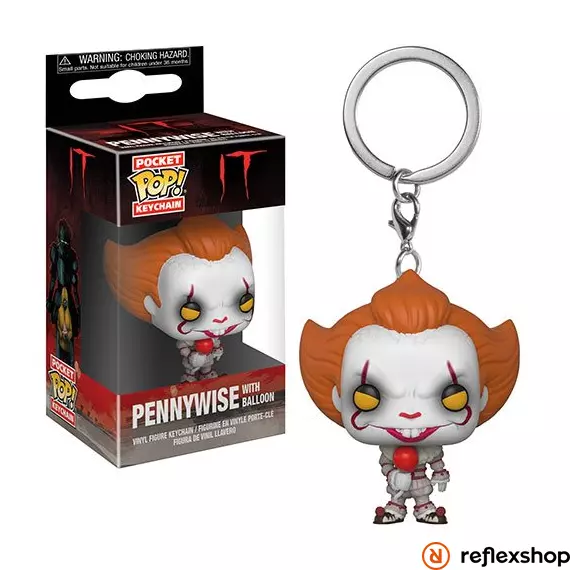 Funko POP! It 2017 - Pennywise (w/ Balloon) kulcstartó