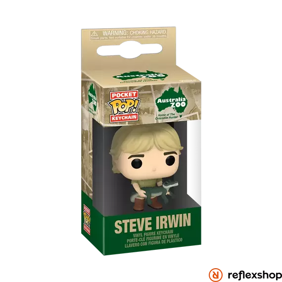 POP Keychain: Crocodile Hunter-Steve Irwin