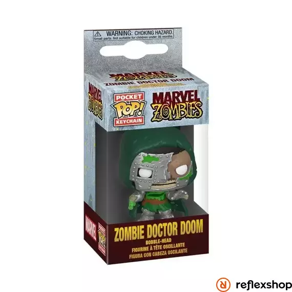 POP Keychain: Marvel Zombies- Dr. Doom