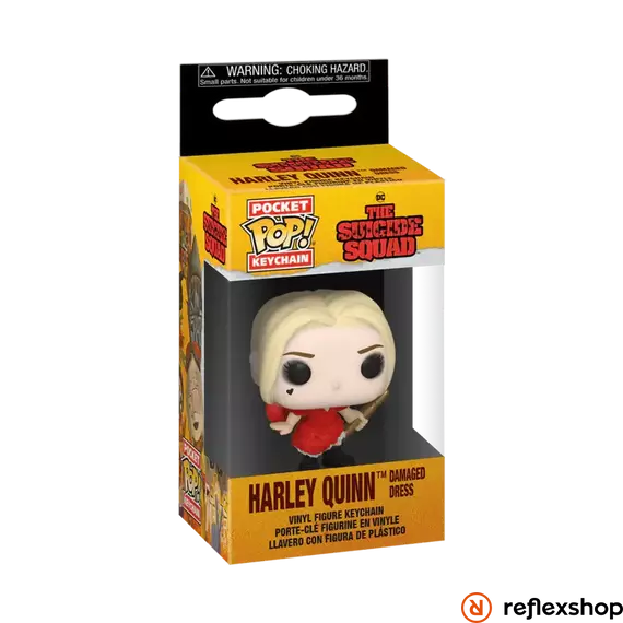 Funko POP! Keychain: TSS- Harley (Damaged Dress)