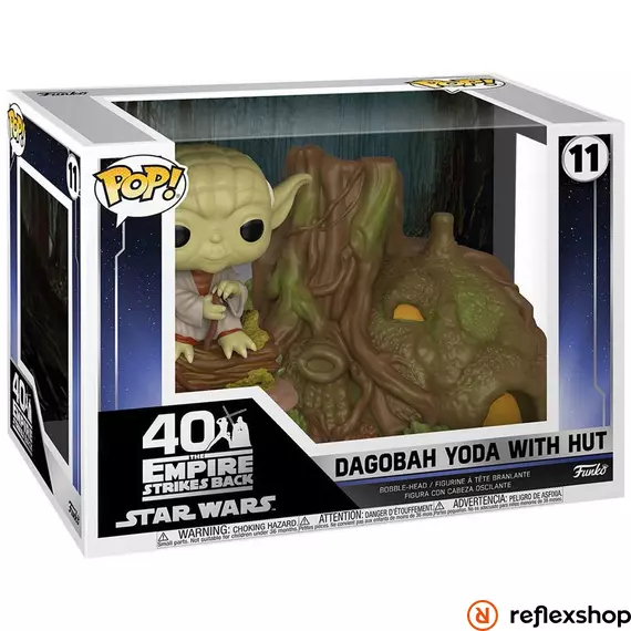 Funko POP! Town: Star Wars - Yoda's Hut figura #11