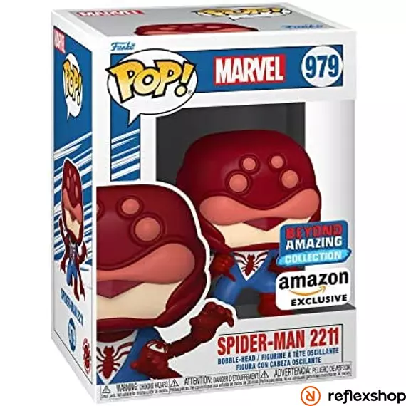 Funko Pop! Marvel: Beyond Amazing - Spider-Man 2211 (Amazon Exclusive) #979 Bobble-Head Vinyl Figure
