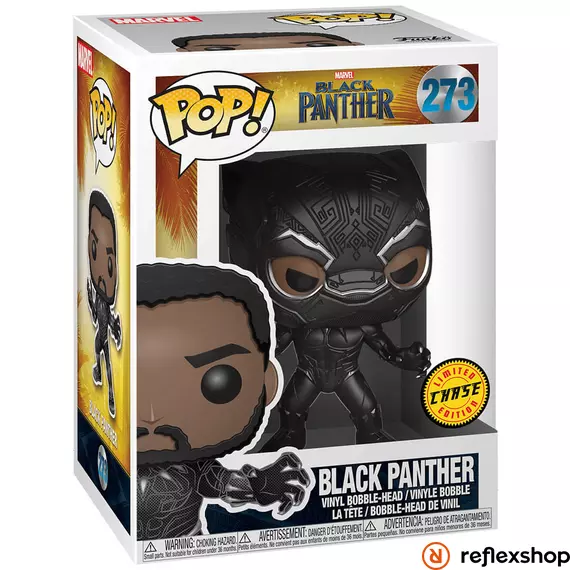 Funko POP! Marvel: Black Panther - Black Panther figura chase #273