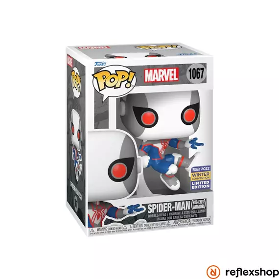 Funko Pop! Marvel Comics - Spider-Man (Bug-Eyes Armor) (Convention Limited Edition) #1067 Bobble-Head Vinyl Figure