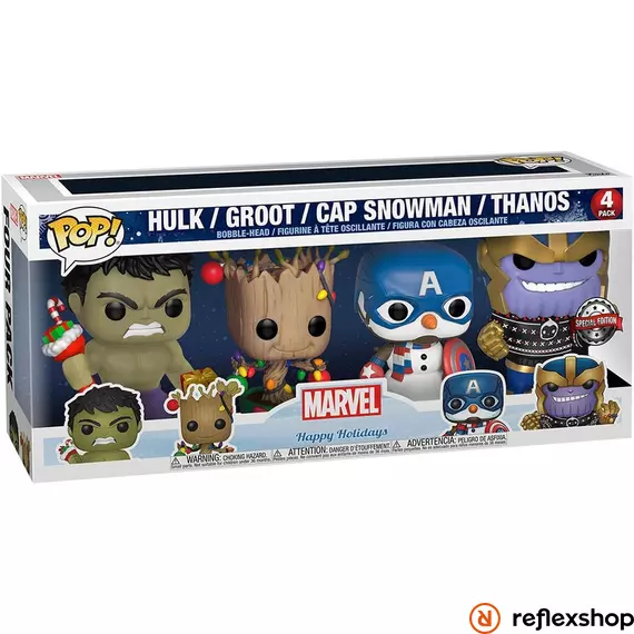 Funko POP! Marvel: Holiday - 4 pack figura