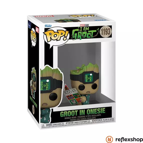 Funko POP! Marvel: I am Groot - Groot in onesie figura #1193