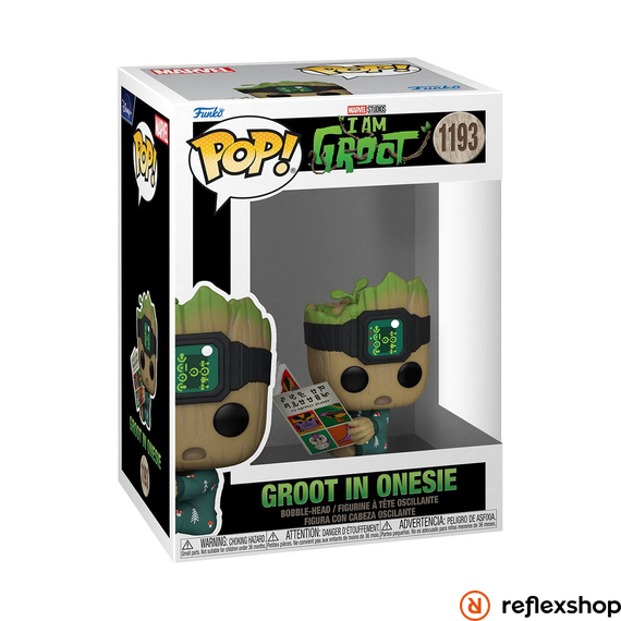 Funko POP! Marvel: I am Groot - Groot in onesie figura #1193